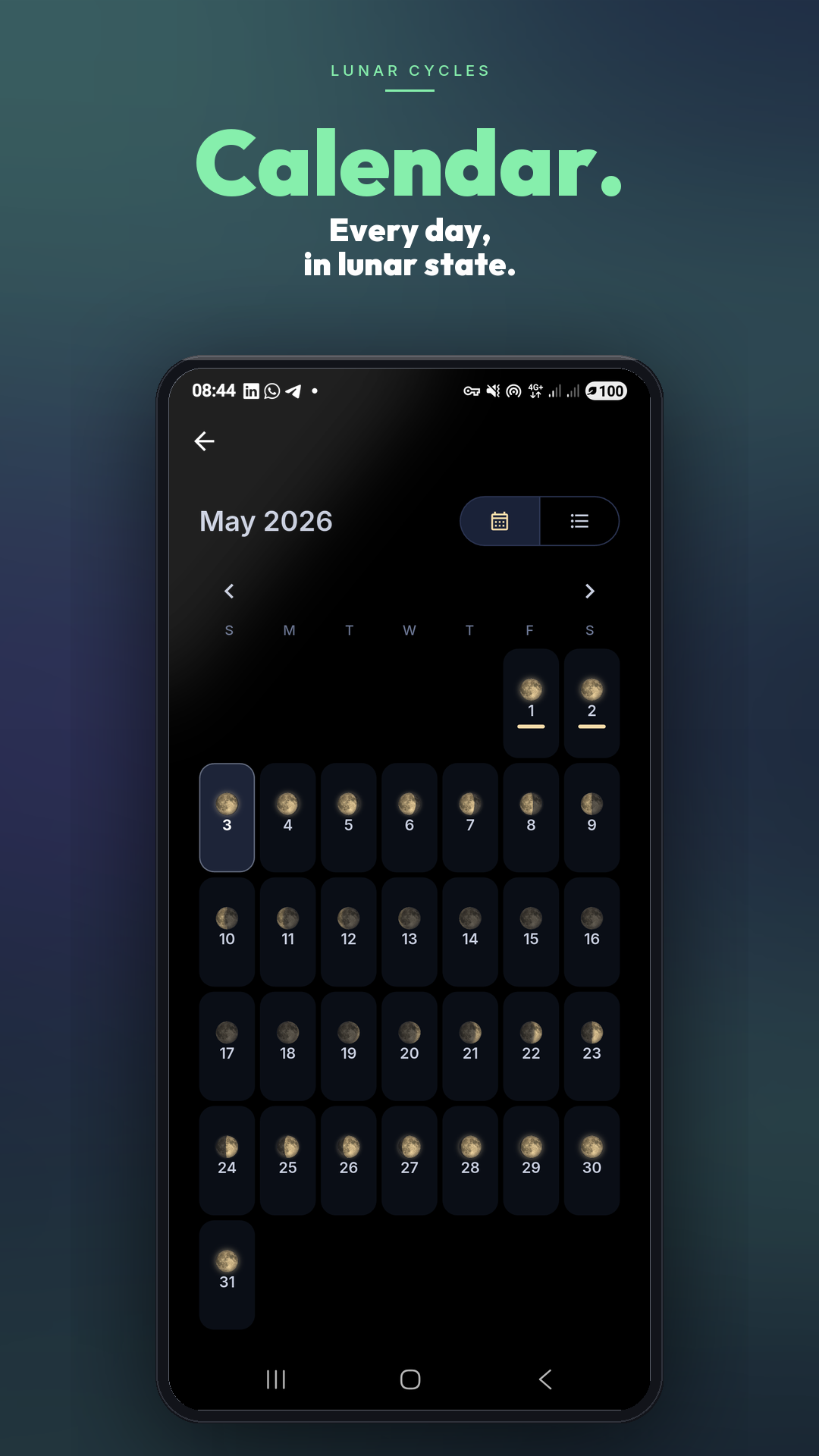 Lunar Cycles screenshot 005